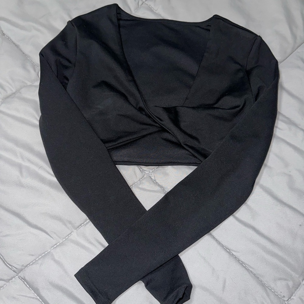 Crop shop boutique long sleeve